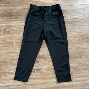 Banana paper-bag high waist dress pant.